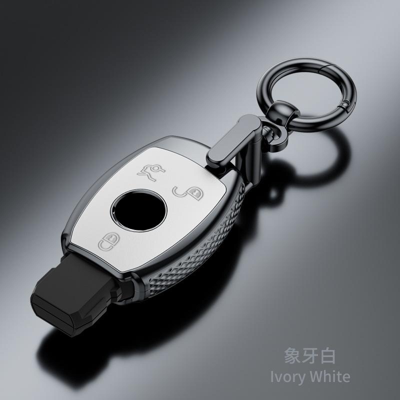 Plastic Car Key Case Remote Cover Shell Holder Styling For Mercedes Benz A B C E S Class S400L CLA CLS GLC GLE GLS EQE EQS GLA