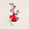 Authentic Wax Plum Blossom Bonsai - Lifelike Artificial Flower - Festive New Year Home Decor Home Decor  Artificial Flowers