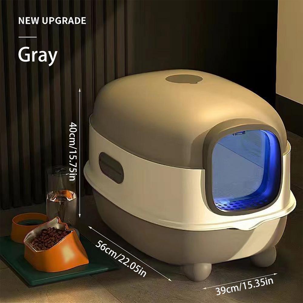 

Litter Boxes For Cat Odor Isolation Self Cleaning Litter Box For Small Medium Large Kitten Balcony Terrace Garden Apartment Set