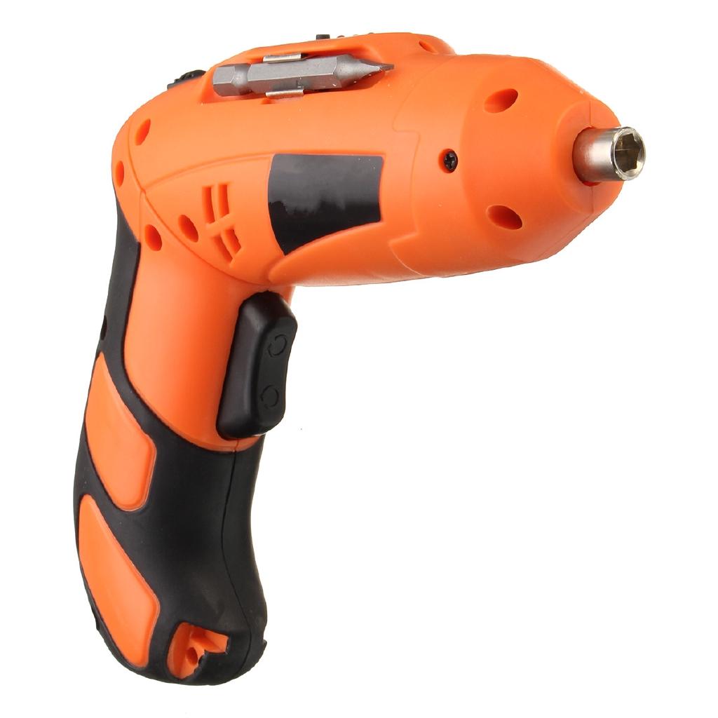 Cordless Electric Screwdriver Mini Household Multifuntion Rechargeable Li-ion Screwdriver With 11 Screws 110V