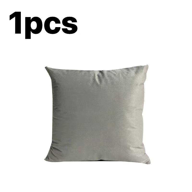 

Скандинавский стиль Инс Однотонный Пушистый Чехол для Подушки – Мягкая Бархатная Подушка для Дивана, Офиса и Домашнего Декора