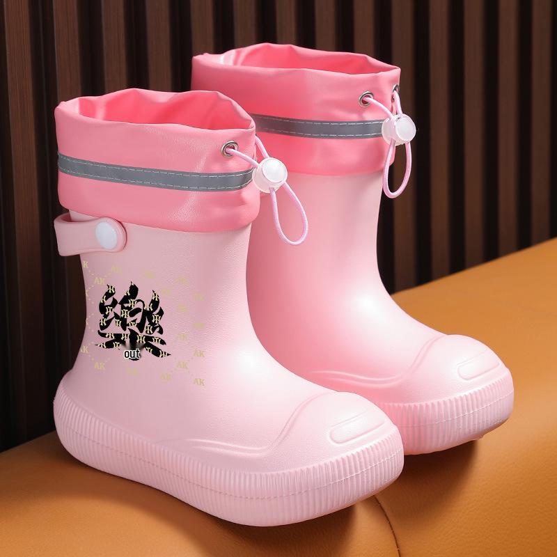 2026EVA Niedliche Cartoon-Gummistiefel für Kinder: Wasserdichte Gummischuhe für Mädchen