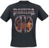 CFH Flames Pantera T-Shirt Men Women Metal Rock Band Graphic Tee 100% Cotton Summer Streetwear Top