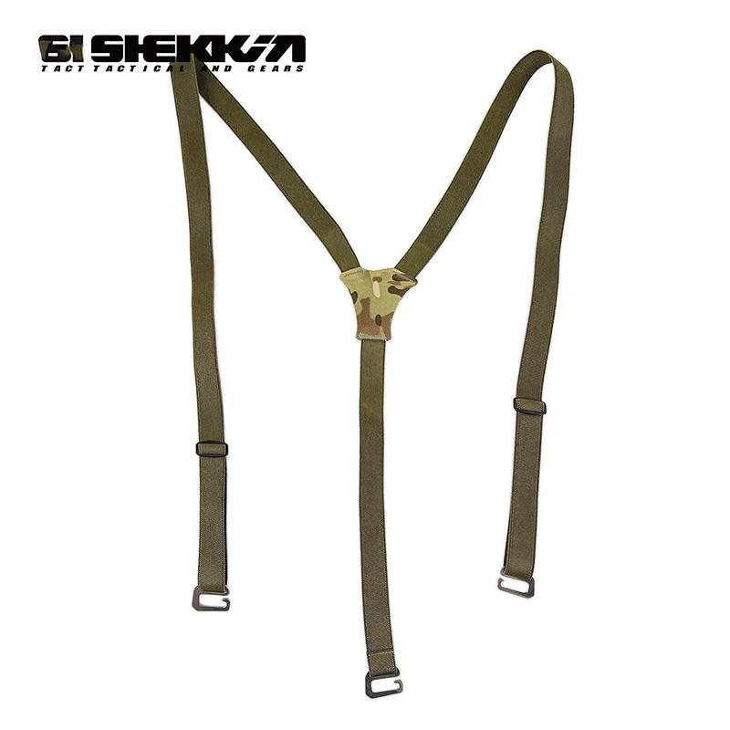 BEPAN Tactical Multi-functional Y-belt Outdoor Pants Support Shoulder Strap
