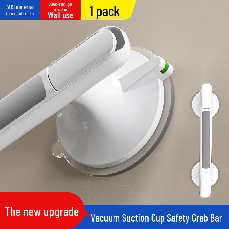 No-Drill Vacuum Suction Grab Bar for Bathroom Safety