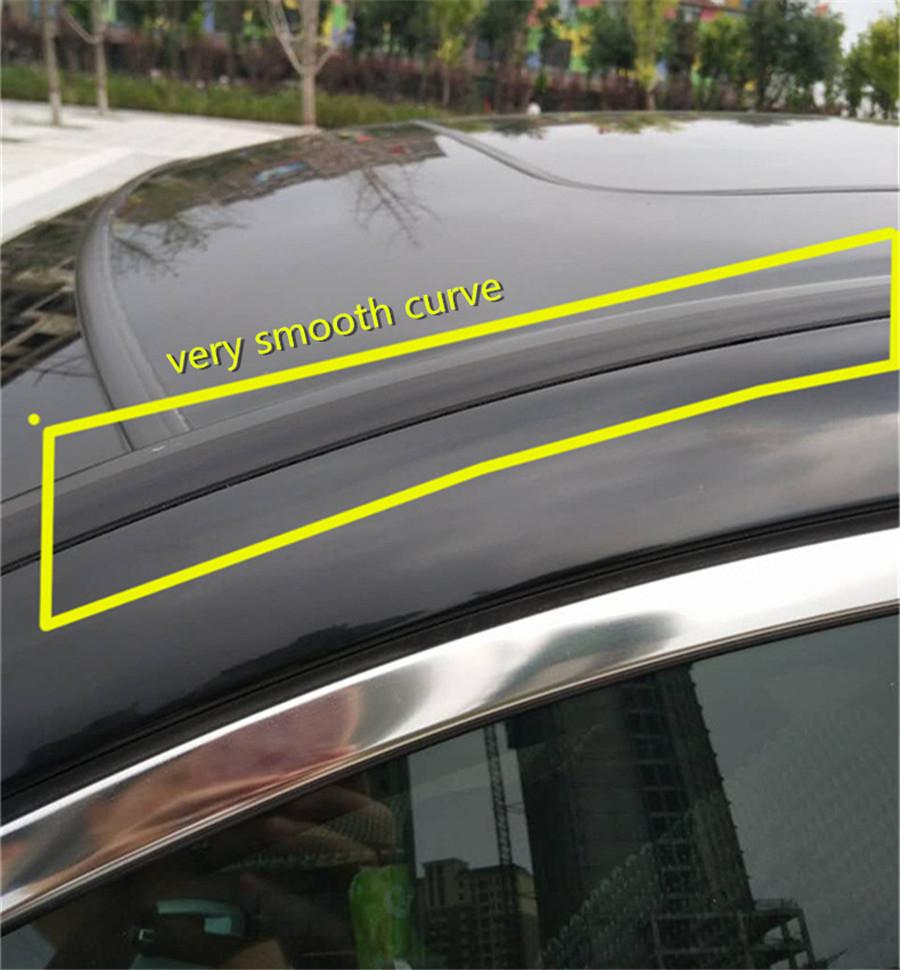 5M Car Windshield Waterproof Seal Edge Trim Rubber Soundproof Weatherstrip Black