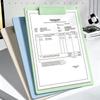 Durable PP A4 Clipboard Dual-Use Rotatable File Folder Portable Document Holder School Office