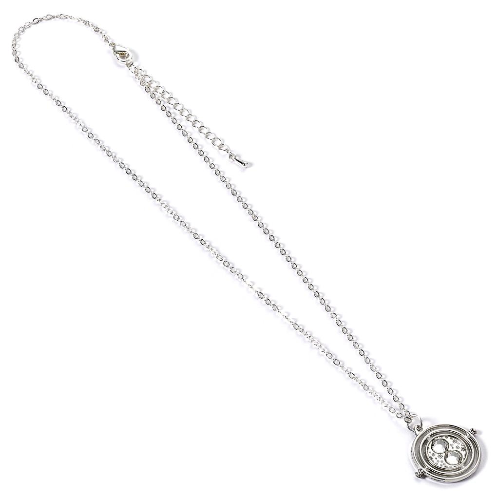Harry Potter Silver Tone Time Turner Necklace
