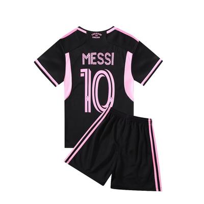 23-24 Miami Away No. 10 Club Autumn Clothes Football Jersey Children'S Adult Jersey Size 14-2Xl