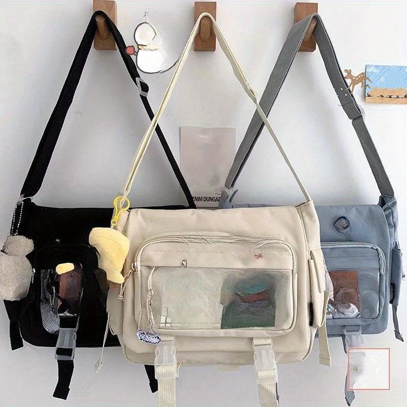 Waterproof Crossbody Bags for Women Shoulder Bags Youth Fashion Ladies Handbag Messenger Bag Teenagers Girls School Bags