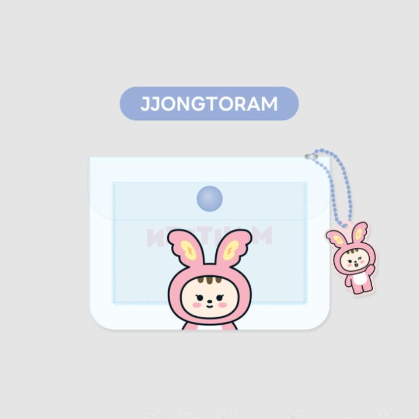 

Прозрачный ПВХ-пакет для хранения MINITEEN, Товары SEVENTEEN, Официальный, Оригинальный, Аутентичный, KPOP JJONGTORAM