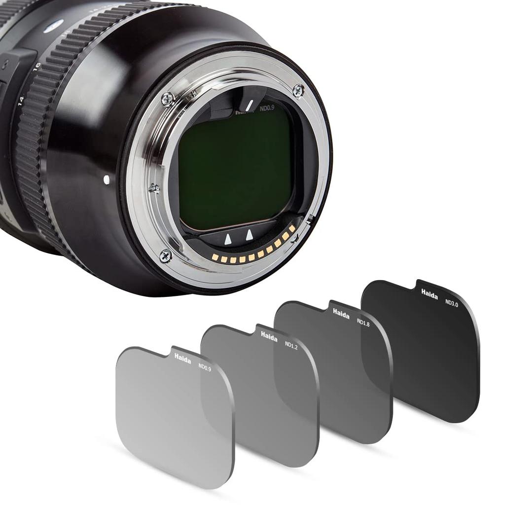 Haida Rear Lens ND Filter Set for Sigma DG DN Art and Sony (ND8, ND16, ND64, ND1000) 14-24mm F2.8 E/L