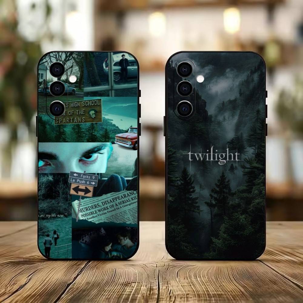 T-Twilight Saga Edward Phone Case For Samsung Galaxy A73,A72,A71,A70,A53,A52,A51,Others Soft Black Cover