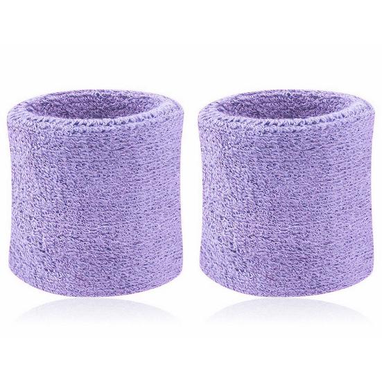 2st Bomullsarmband Armbandsband Svettband Svettband för sporttennis