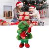 Singing Christmas Tree Plush with Lights and Music, Battery Operated Animated Guitar Toy for Kids