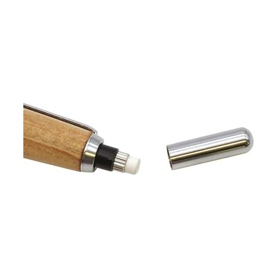 Limited Edition 002SV Wooden Mechanical Pencil 0.5mm Nagi - Shimada Small Timber Mill 1721062 Natural Wood Handcrafted Exquisite Masterpiece Natural