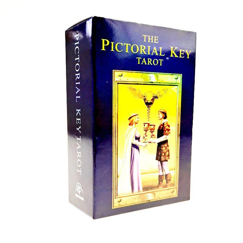 Tarot Card English Board Game Deck With Vivid And Bright Color Patterns