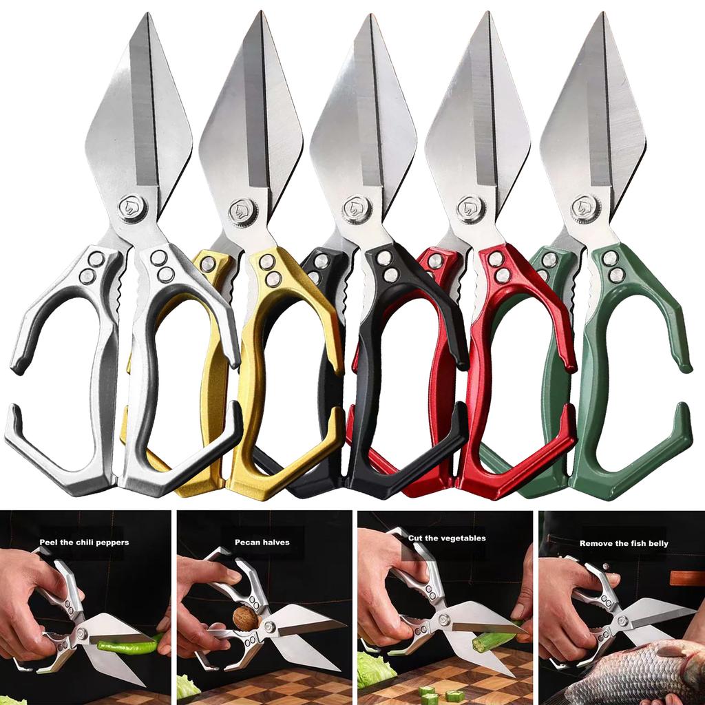 Kitchen Shears Stainless Steel Poultry Scissors Cooking Shears for Chicken/Poultry/Fish/Meat/Vegetables/Herbs/BBQ