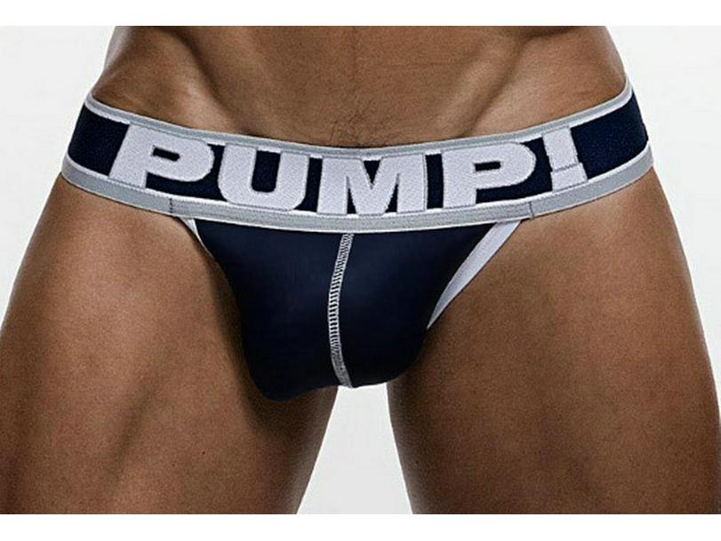 Men's Colorful Cotton Double T-back U-Convex Butt-Lifting Briefs - PUMP! 086.