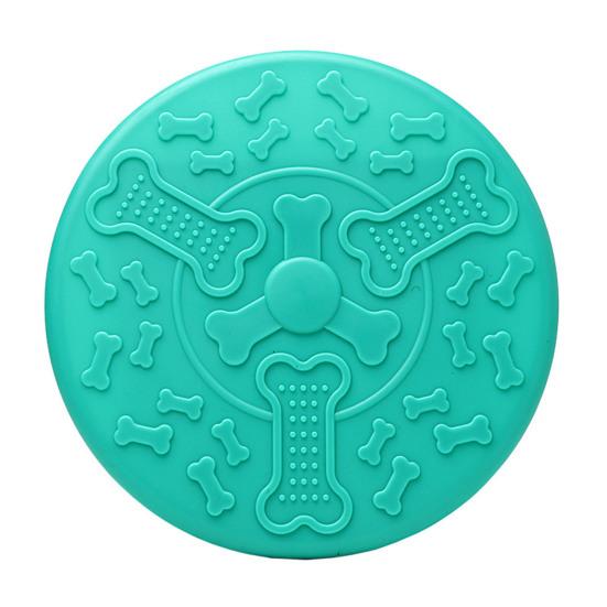 

Игрушка для собаки Хорошая прочность Устойчивая к укусам Двойного назначения Изысканная Деликатная Тренировка кормления TPR Забавная Летающая тарелка Игрушка для собаки для щенка зелёный