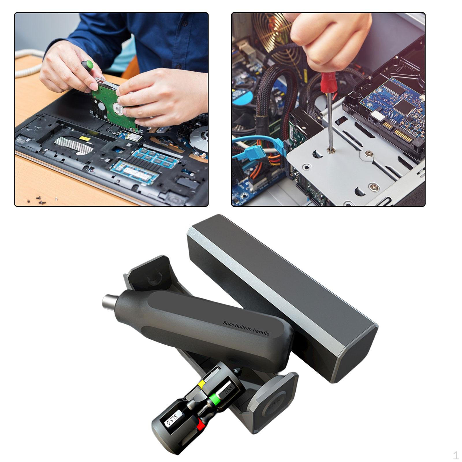 Magnetic Precision Screwdriver Set Hand Tool for Repairing Phones 8 in 1