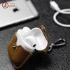 Apple AirPods second generation earphone box leather protective case wireless bluetooth earphone protective case full skin spot