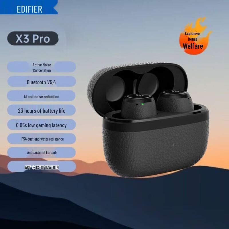 Edifier X3 Pro True Wireless Noise-Cancelling Earbuds