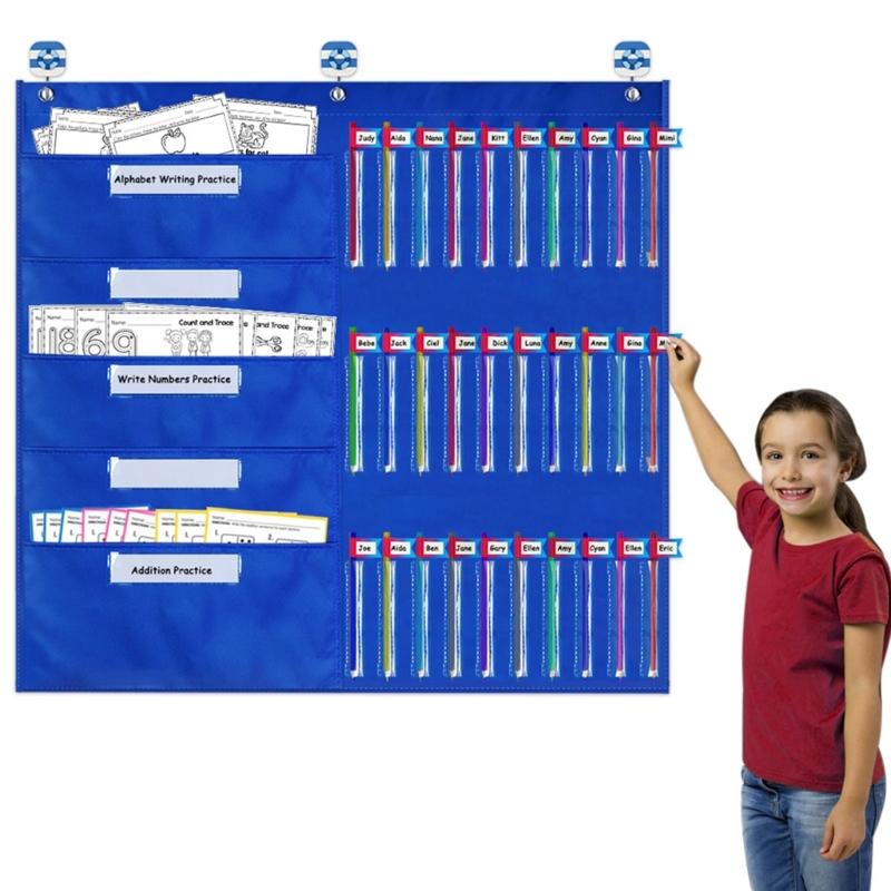 Klassrumsorganisation Fickdiagram Läxor Fickdiagram Pappersförvaringstabell för Förskola Dagis Skola
