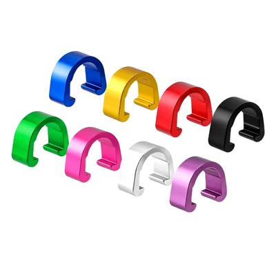 10 Stück MTB Fahrrad Bremskabel/Schaltzugführung Aluminiumlegierung C-Form Schnallen Fahrrad C-Clips Outdoor Radsportteile