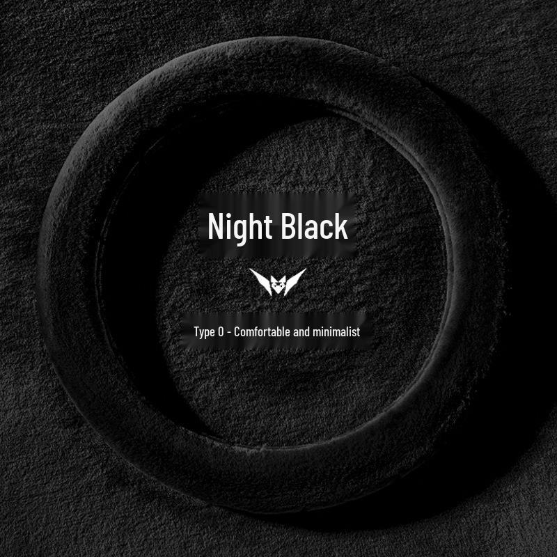 Winter Plush Universal Heated Steering Wheel Cover - Fashionable, Warm, Protective Car Interior Accessory
