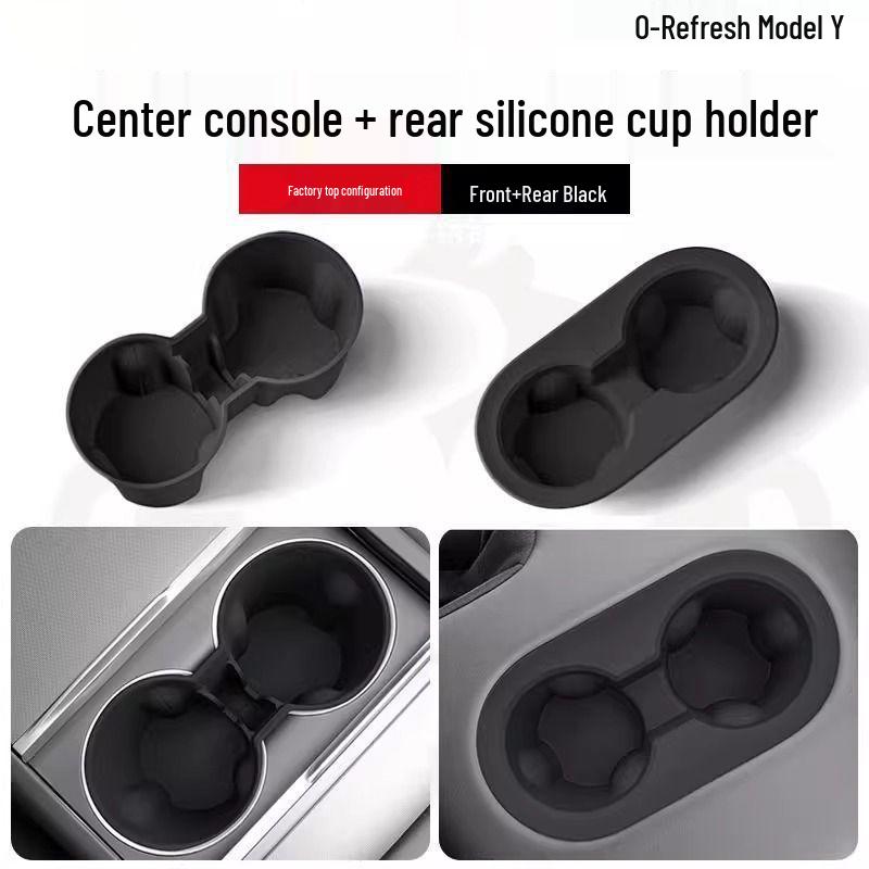 Compatible Cup Holder for Tesla Model Y Facelift (2025) Center Console
