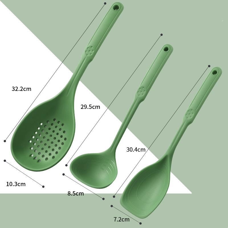 1/2/3PCS Spatule en Silicone Résistante à la Chaleur Cuillère Grattoir Accessoires de Cuisine Multifonctionnels Outil de Cuisine Ustensile Batterie de Cuisine