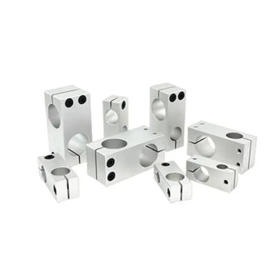 1pcs Optical Axis Cross Fixing Clip Aluminum Pillar Fixing Clip Cross Connector Pipe Clamp Bracket