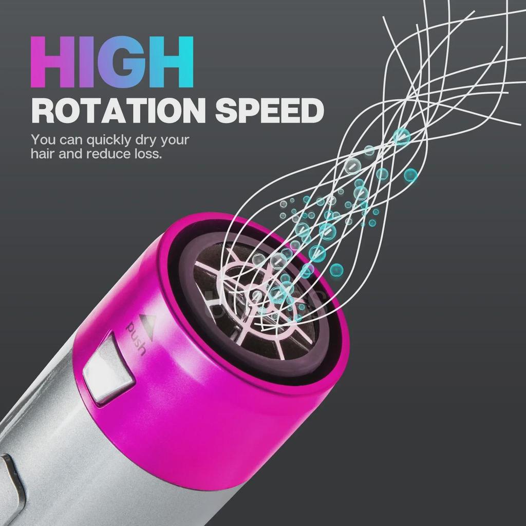 5-in-1 Multifunctional Hot Air Hair Dryer & Curler