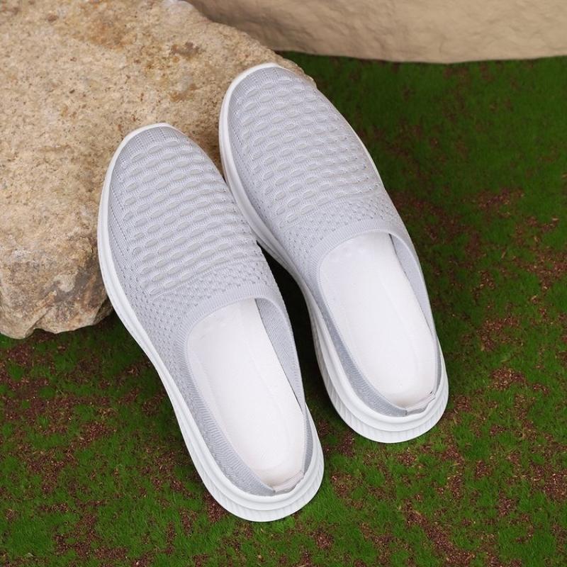 Casual Chunky Female Sneakers Women's Slippers Summer Trend Breathable Mesh Sports Shoes Light Soft Sole For Gym Running Shoes