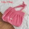 Casual Canvas Tote Bag With Wrinkled Design And Magnetic Closure For Daily Use