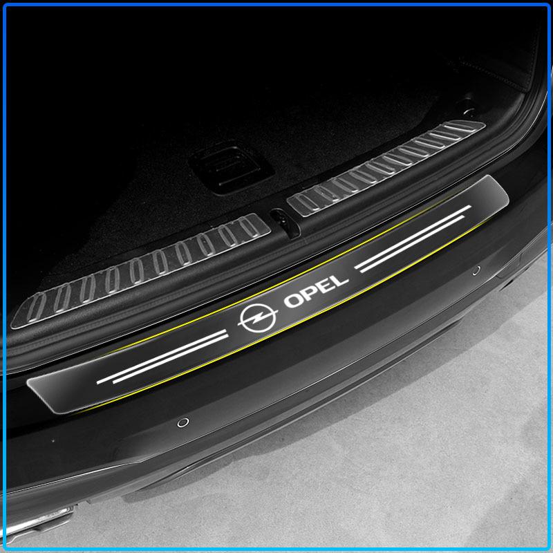 1Pcs Transparent Car Trunk Badge Protective Sticker Car Accessories For Opel Crosa D Astra H Insignia Astra J Zafira B Mokkaastra Vivaro Astra G