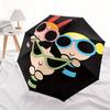 1pc Powerpuff Girls Automatic Open/close Folding Portable Umbrella with 8-Rib Structure for Women/Men, All-Season Use  A0901094
