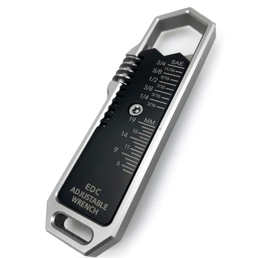 Multifunctional Adjustable Wrench Portable Folding EDC Tactical Multi Tool 1