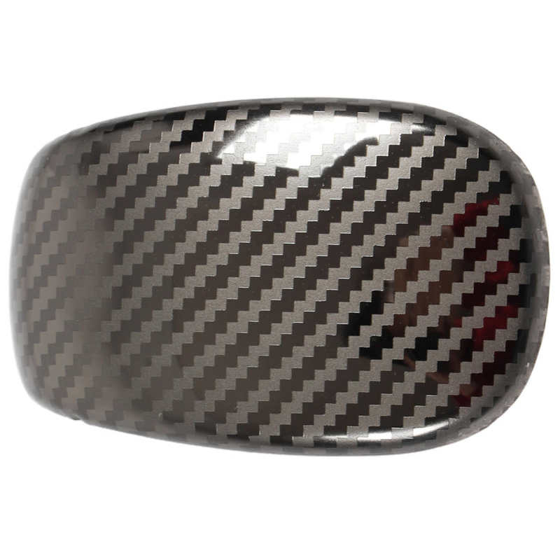 Gear Shift Knob Sticker Gear Shift Head Cover Carbon Fiber Style High Hardness Replacement for Civic 11th  for