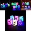 Multicolor Ghost Led Candle Lamp For Halloween Party Decorations And Atmosphere