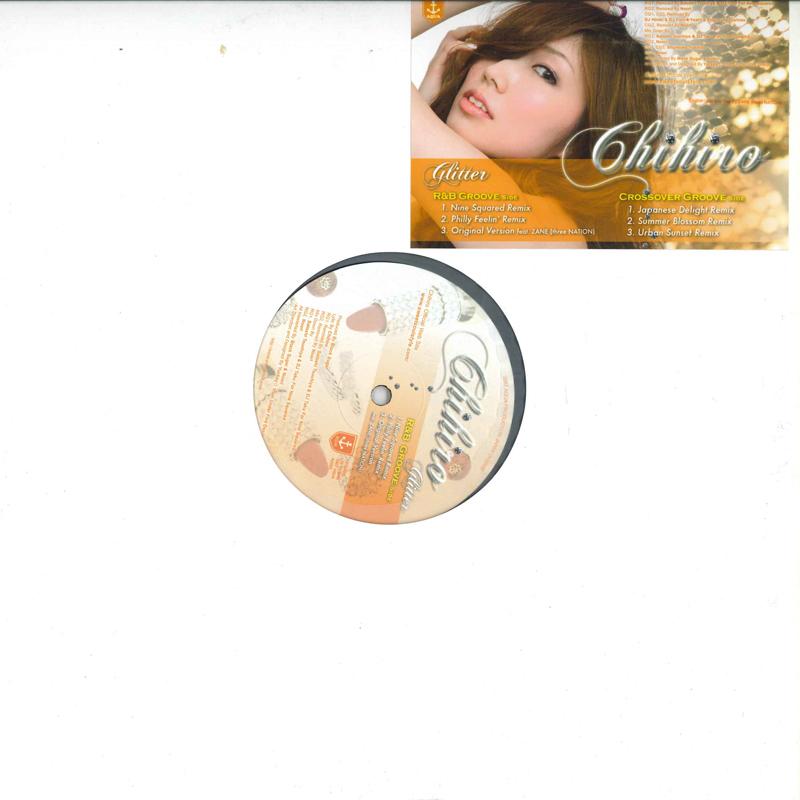 

12inch Record CHIHIRO Glitter AQ005 AQUA 2007 Japan Japanese Club Dance Used