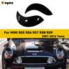 Glossy Black Car Headlight Eyebrows Cover Adorkable Eyelids For MINI R55 CLUBMAN R56 COOPER R57 CABRIO R58 COUPE R59 ROADSTER