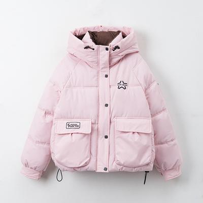 Women’s Short Hooded Thicken Warm Winter Jacket