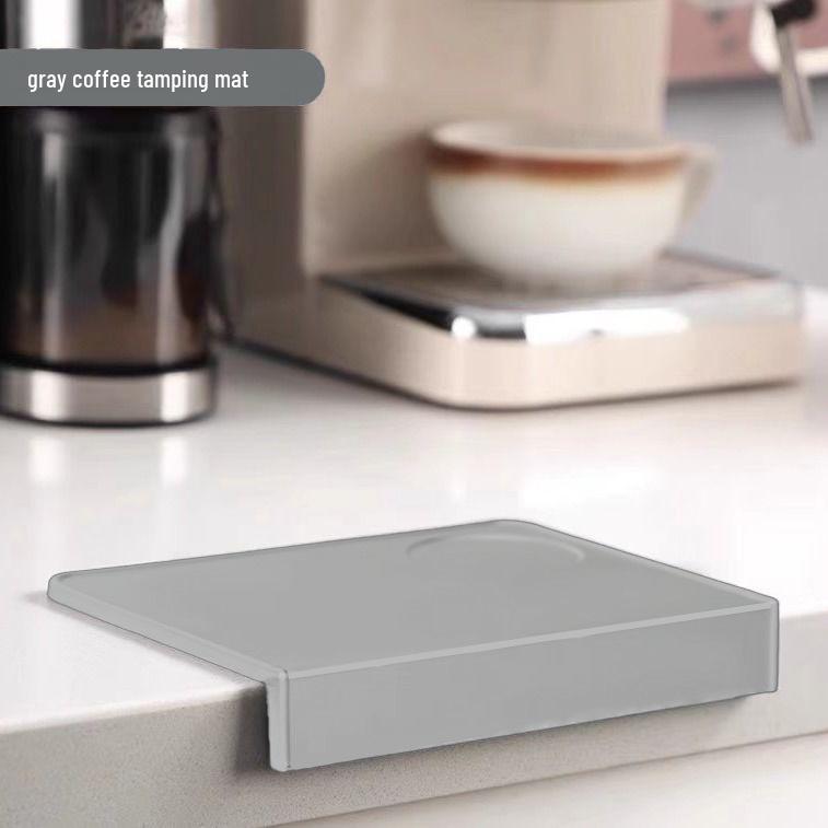 Silicone Non-Slip Coffee Tamping Mat, Coffee Corner Mat, Tamping Base Coffee Machine Accessories