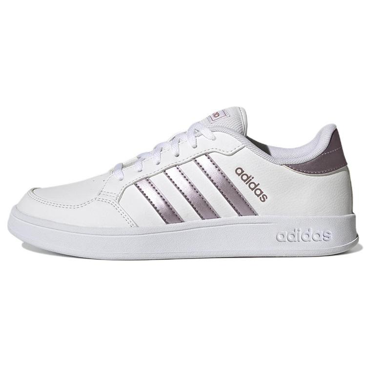 (WMNS) adidas Breaknet White Matte Purple Metallic Women s GX4323 EU 40
