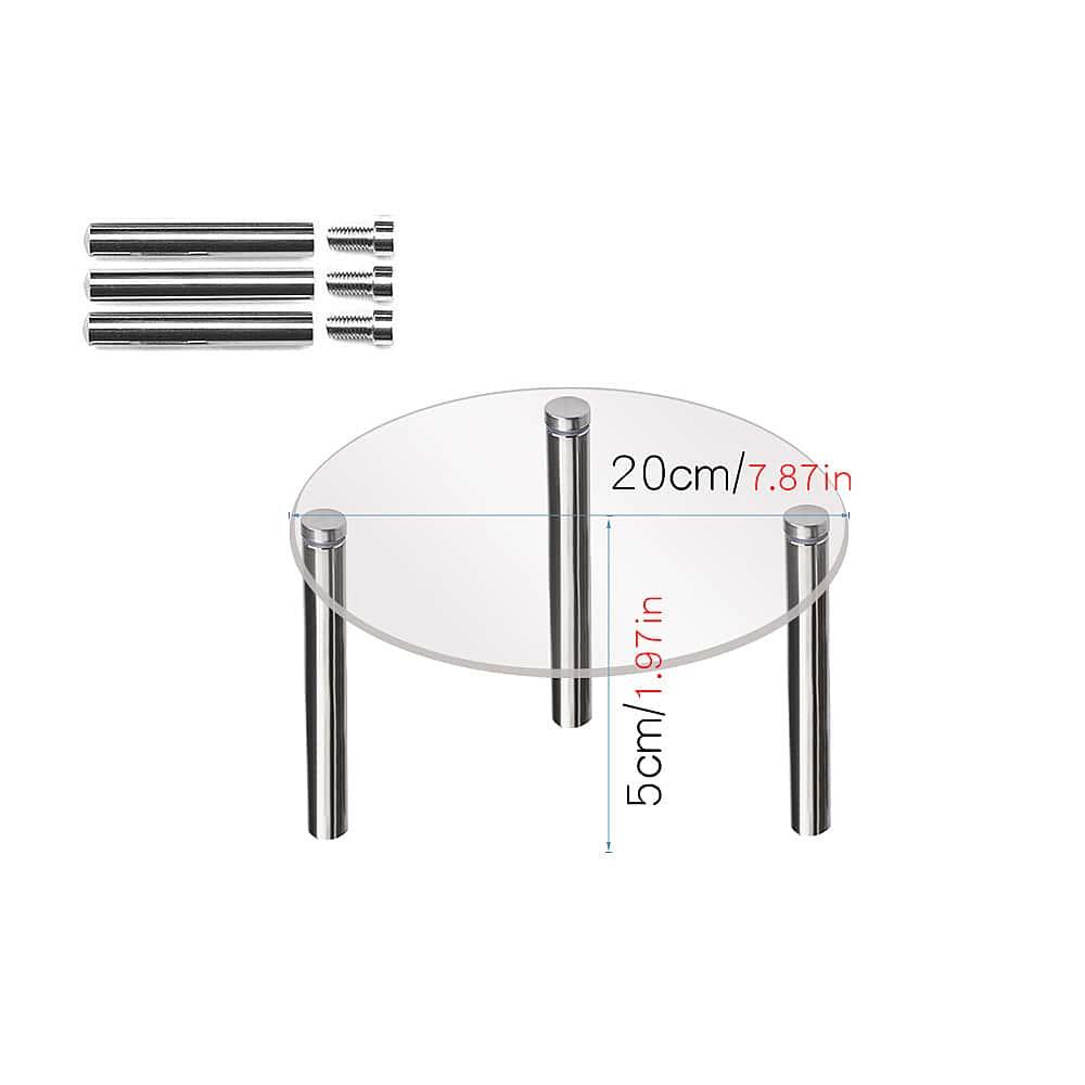 Acrylic Multi-functional Desktop Display Rack Organizer Stand for Jewelry, Blind Boxes, Badges, Anime Figures, Trays & Holders