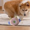 Sounding Dog Toy Cartoon Shape Padded Soft Elastic Bite-resistant Relieve Fatigue Interactive Entertainment Squeeze Dog Squeaky Chew Toy