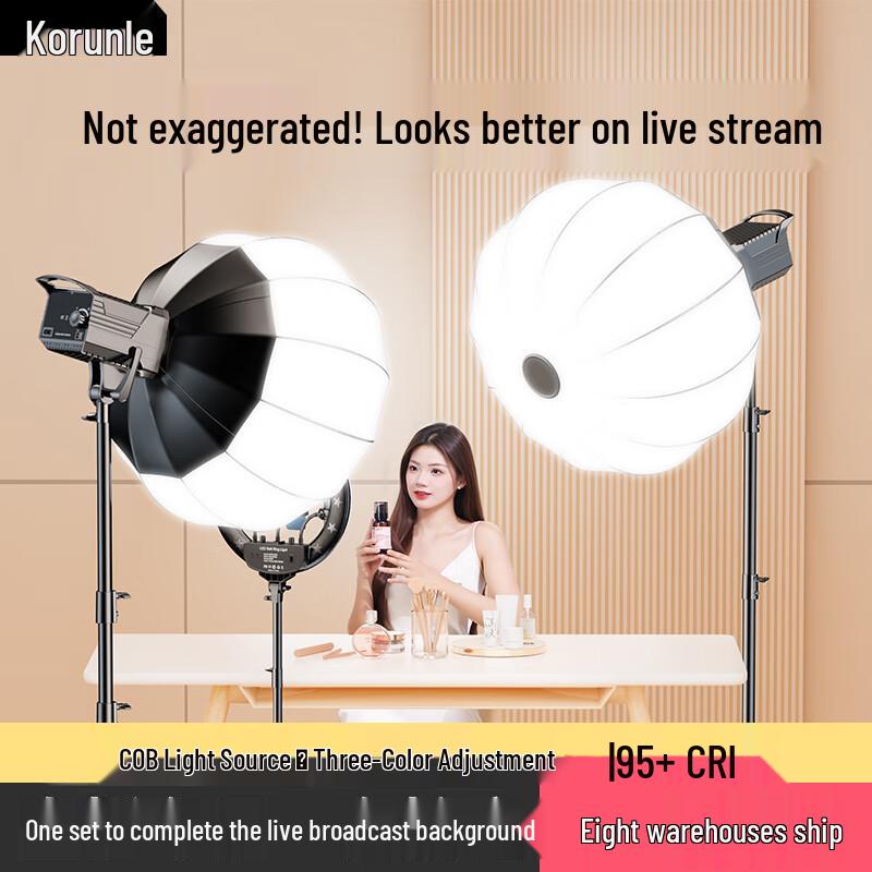 Live Stream Photography LED Softbox Fill Light