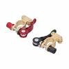 2pcs Battery Terminal Clamps Quick Disconnect Shut Off Connector for 12V 6V 24V Boat UTV Tractor